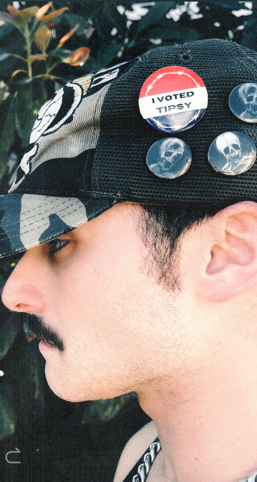 I Voted Tipsy (Button)